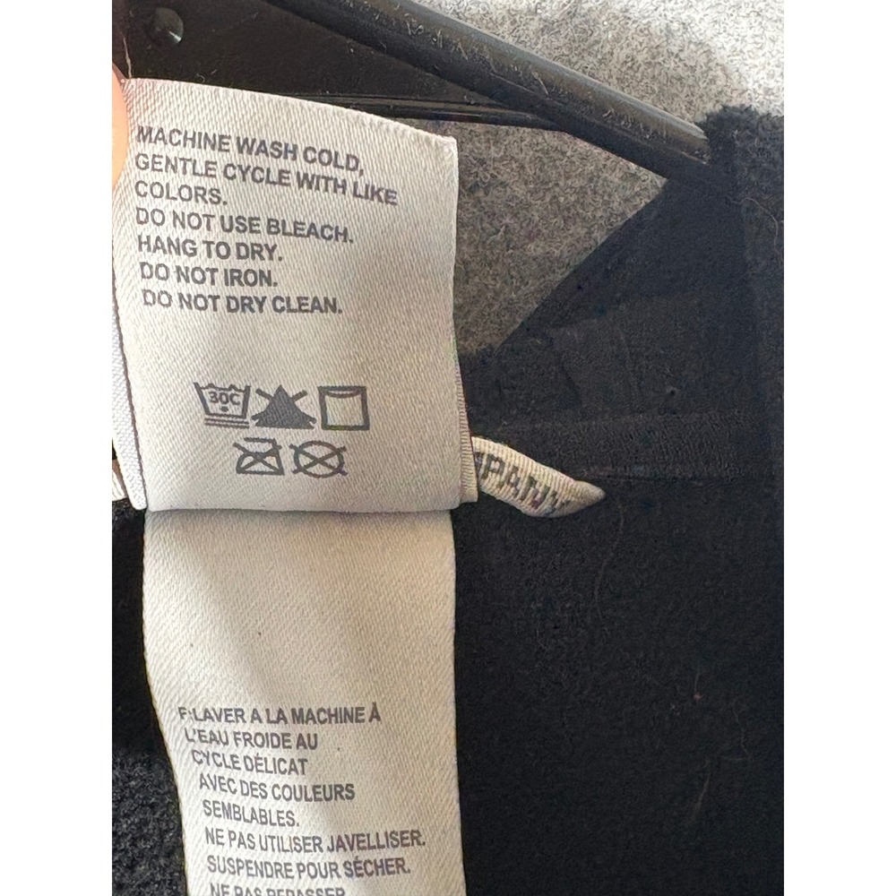 Avalanche Black Hooded Softshell Jacket Full Zip … - image 6